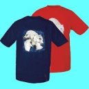 T-Shirt Welsh Pony, blau, S