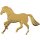 Pferde-Pin gold Galopp