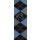 Reitersocken Kniestrümpfe mit Pferdekopf PELI schwarz-grau-blau 42-46