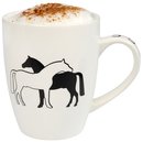 Tasse / Kaffeebecher Zwei Pferde 2er-Set