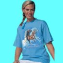 T-Shirt Haflinger Pferde