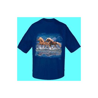T-Shirt Isländer Pferde M