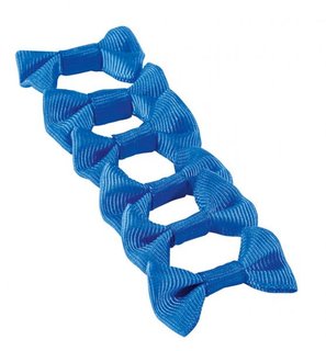 Mähnengummis / Mähnenschleifen blau