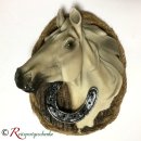 Hängebild Pferdekopf 3D groß