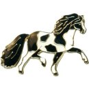 Pferde-Pin Scheckpony Rappe