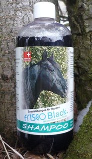 Friscostar Spezialshampoo Frisco Black für Rappen